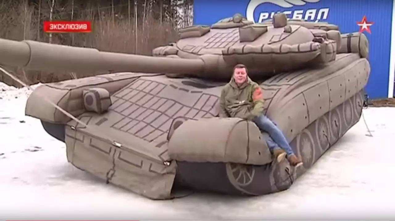 鹿寨充气坦克